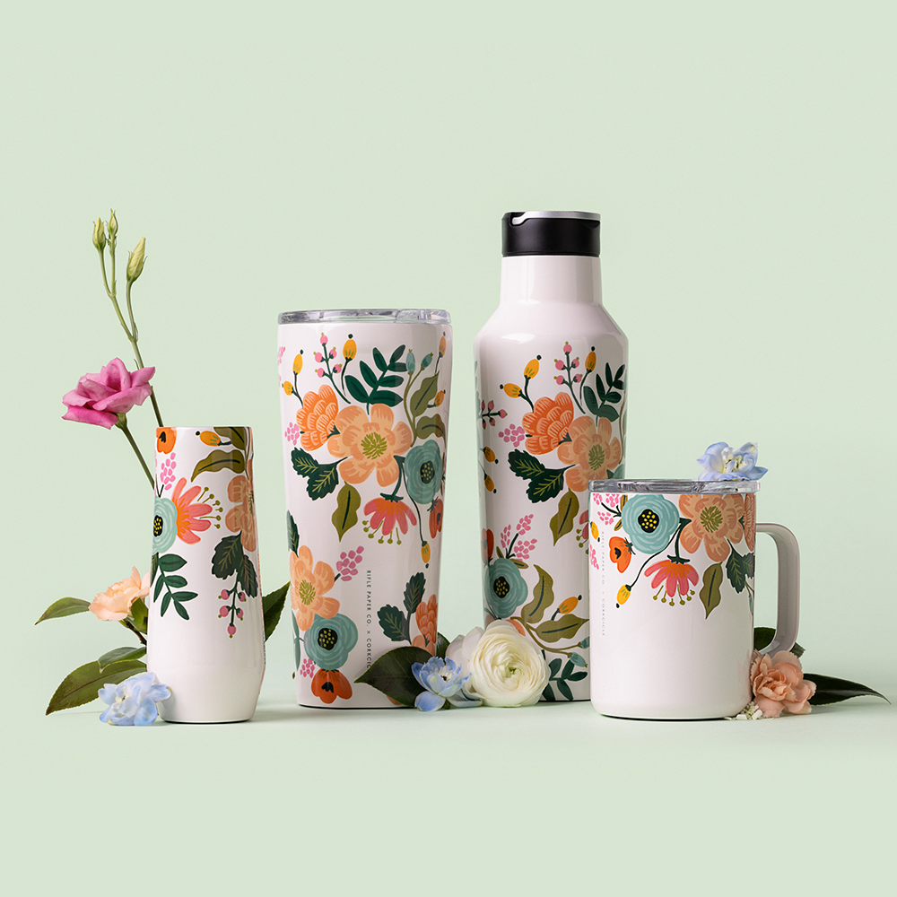 Rifle Paper Co. Sport Canteen - Original Companion - Versatile Bottle