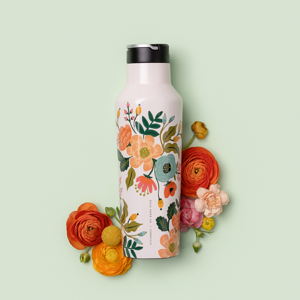 Rifle Paper Co. Sport Canteen - Original Companion - Versatile Bottle