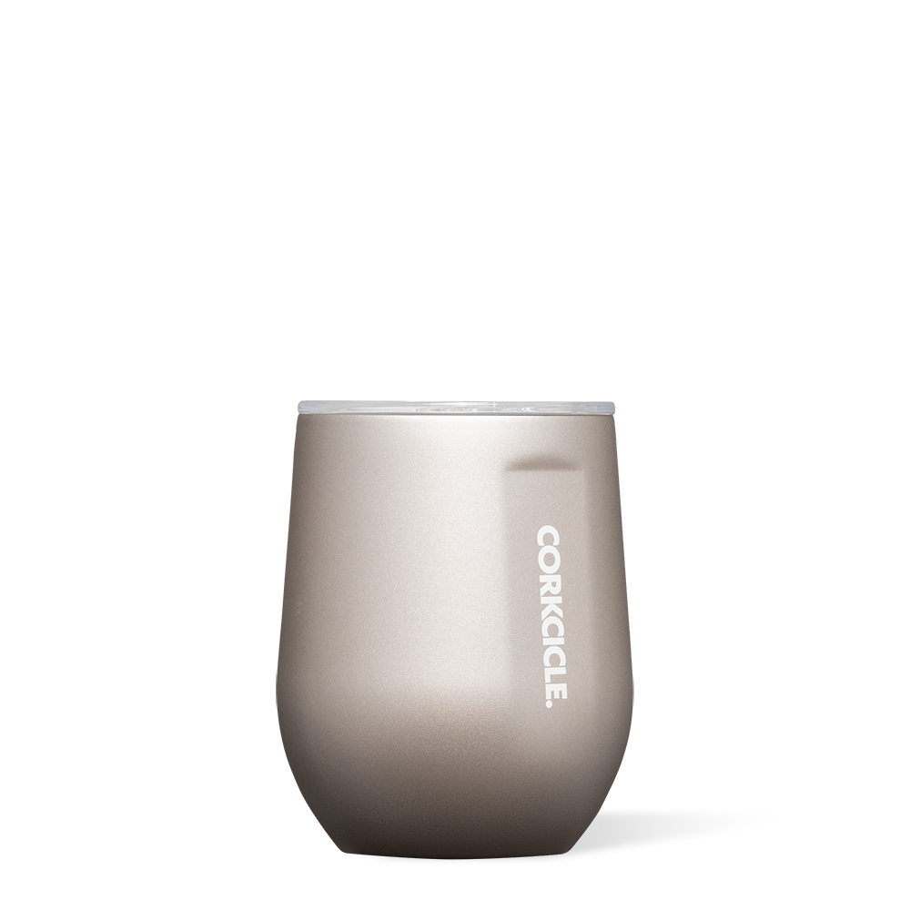 Pure Taste Stemless - Original Daily - Travel Companion - 12oz / Latte/Oat Milk