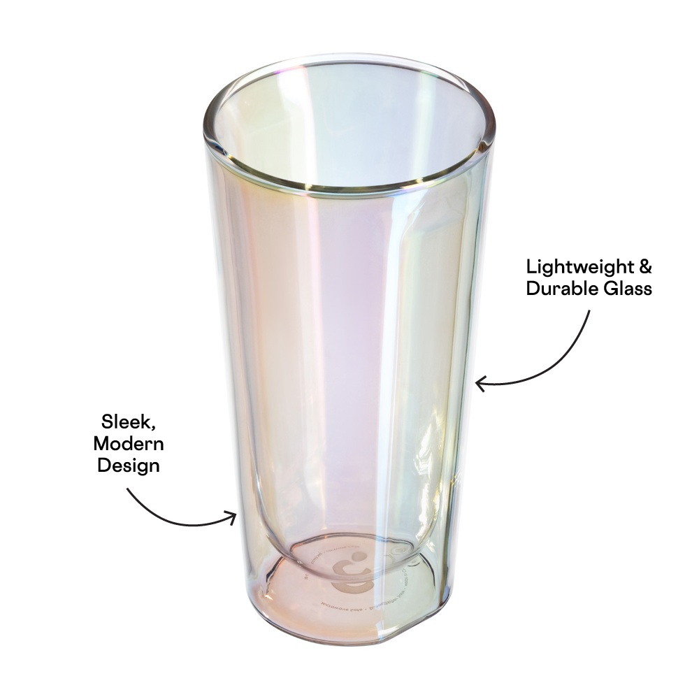 Prism Pint Glass Set (2) - Portable Glassware - Daily Barware