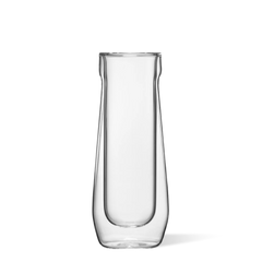 Stemless Flute Glass Set (2) - Smooth Choice - Patio Daily