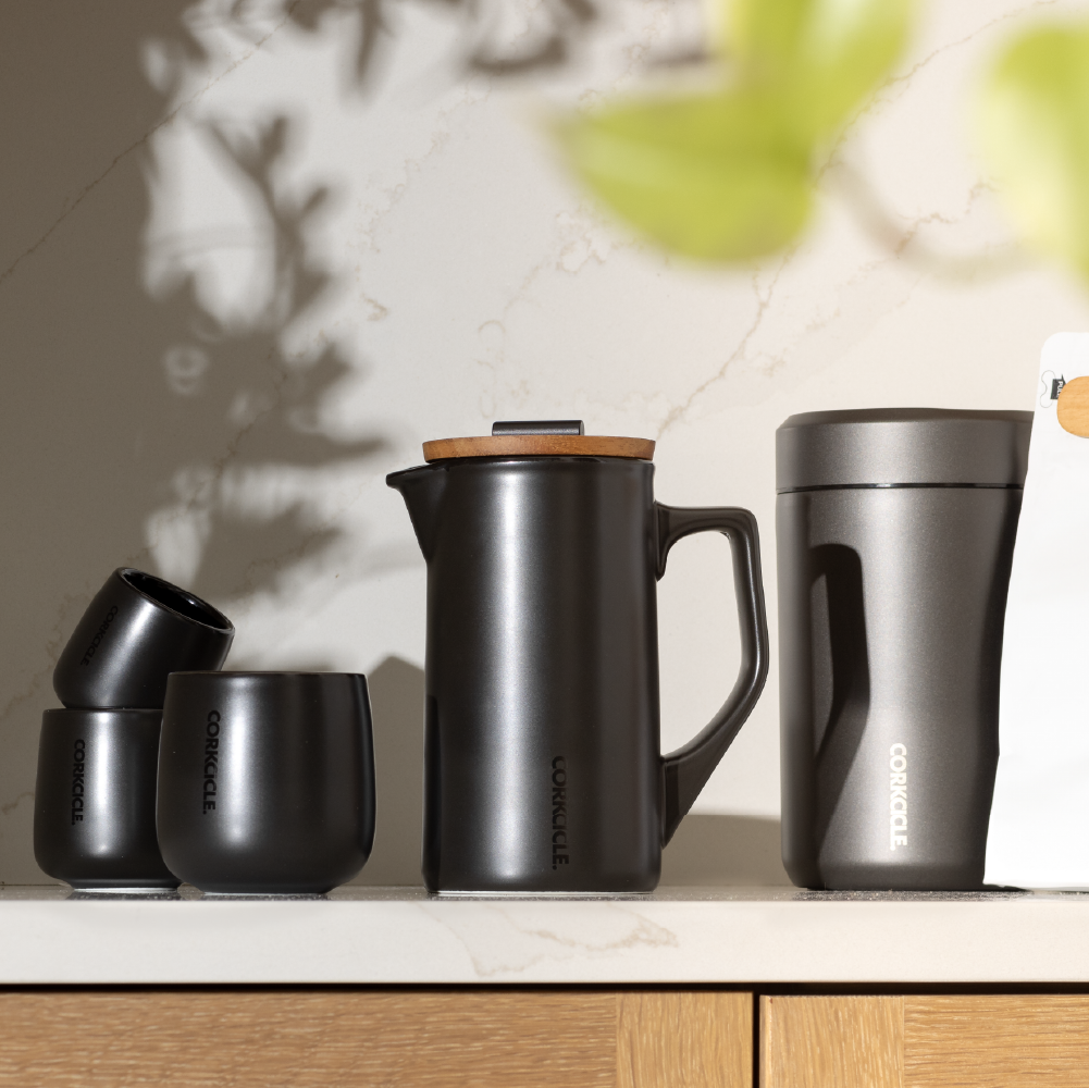 Ceramic French Press - Relaxed Accessory - Easy Setup