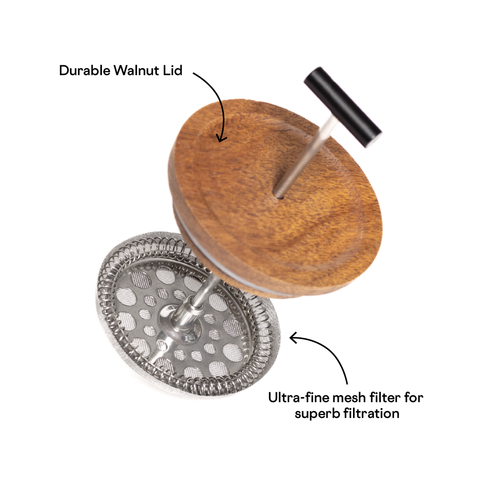 Ceramic French Press - Relaxed Accessory - Easy Setup