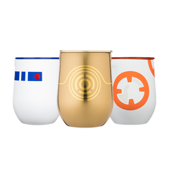 Star Wars TM Droids Stemless Set (3) - Smooth Beverage - Active Drinkware