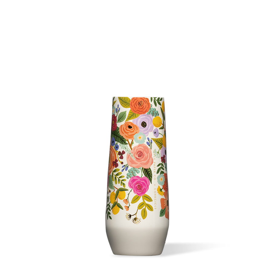Rifle Paper Co. Stemless Flute - Smooth Tumbler - Relaxed Drinkware