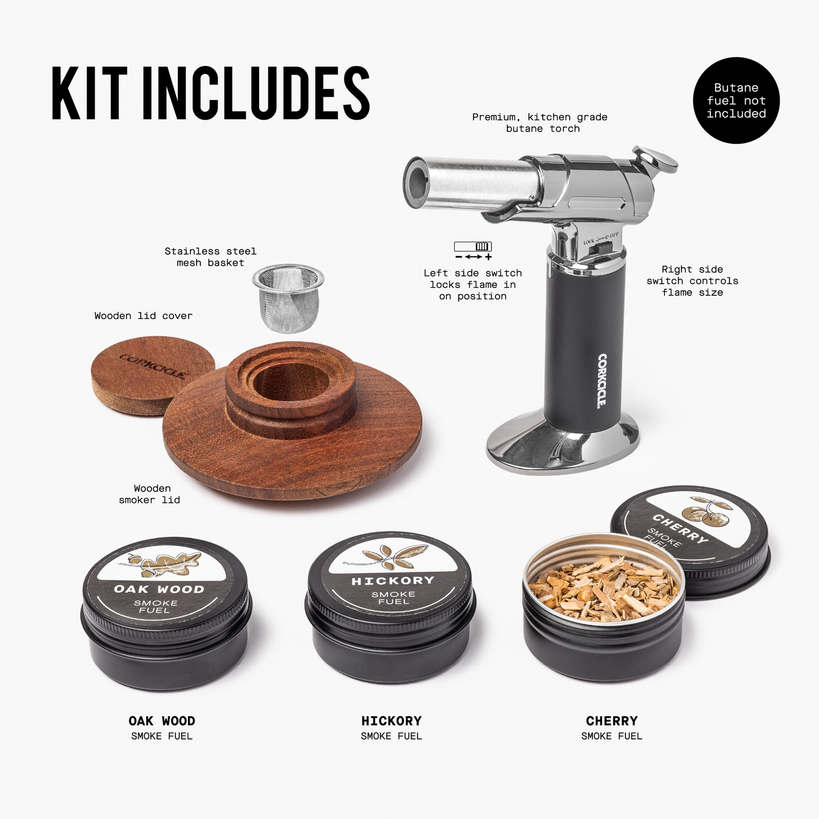 Whiskey Smoking Kit - Premium Select - Trail Whiskey
