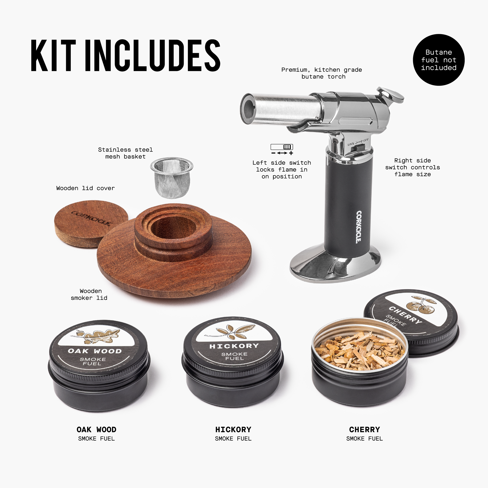 Whiskey Smoking Kit - Premium Select - Trail Whiskey